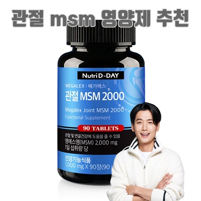 1.뉴트리디데이 메가 렉스 관절 MSM 2000_이미지(imge)입니다.