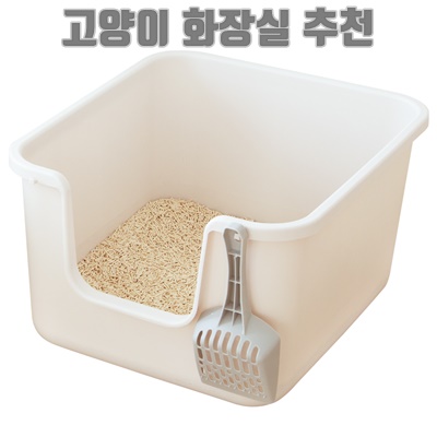 1.탐사 베이직 대용량 고양이 화장실 + 모래삽 세트_이미지(imge)입니다.